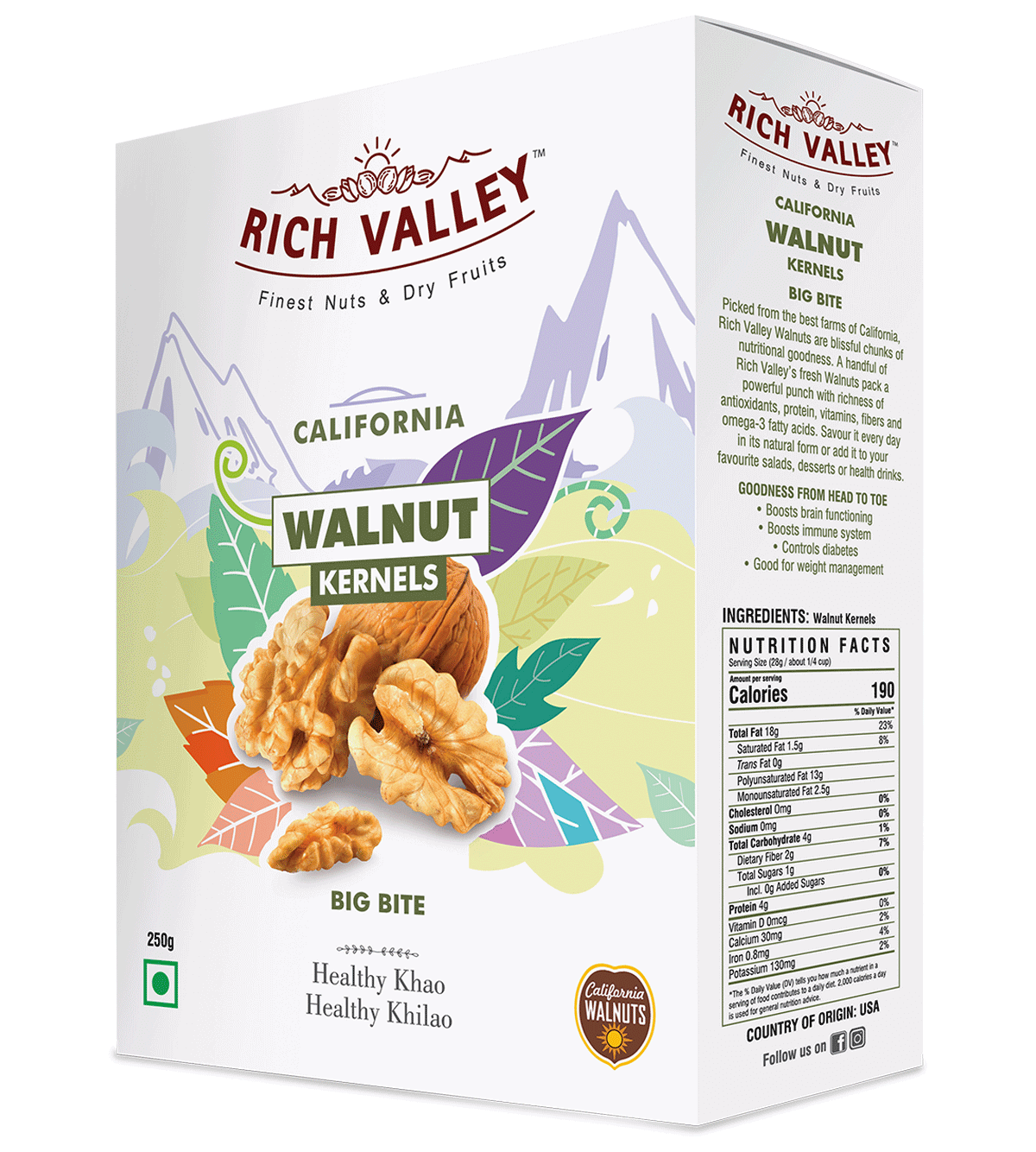 California Walnut Kernels (Big Bite)