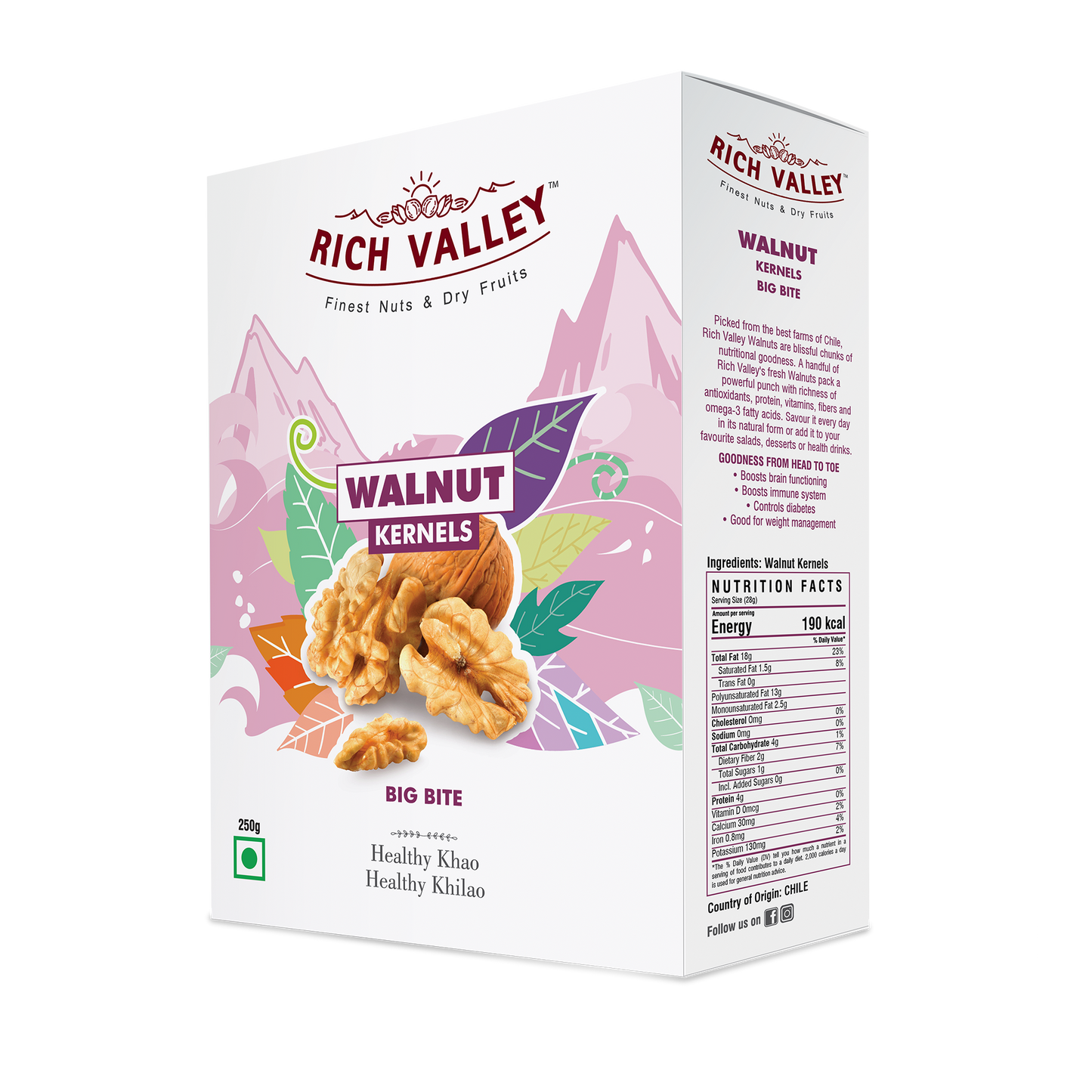 Chile Walnut Kernels (Bigbite)