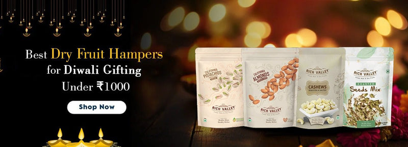 Best Dry Fruit Hampers for Diwali Gifting Under ₹1000
