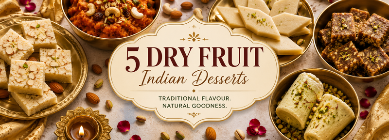 Top 5 Indian Desserts and Sweets You Can Make With Dry Fruits