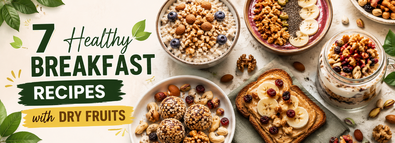 Healthy Breakfast Options with Protein-Rich Dry Fruits