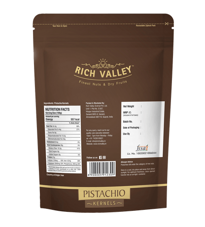 Iranian Pistachio Kernel , 200g Pouch