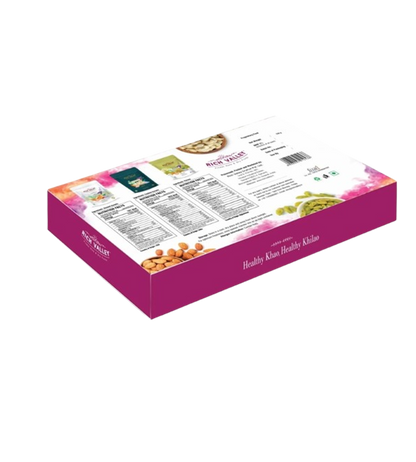 All Season Gift Box | Dry Fruits Gift Box- 750 Gm (Almonds- 250 gm, Cashews- 250 gm, Raisins- 250 gm)
