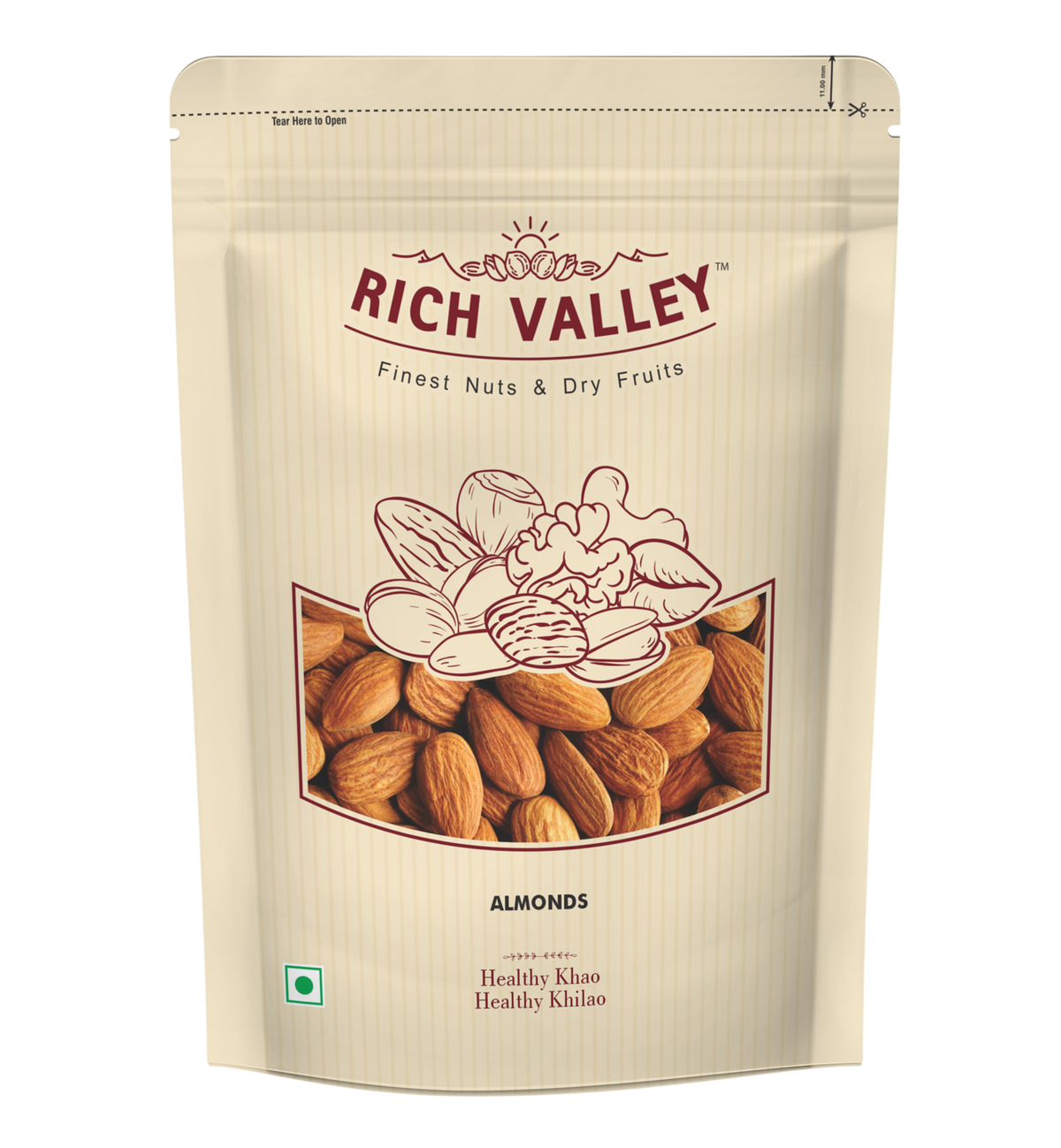 Rich Valley Almonds - 250g