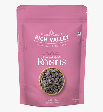 Balck Raisins – Seedless