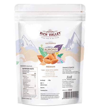 California Almond Kernels (Premium)