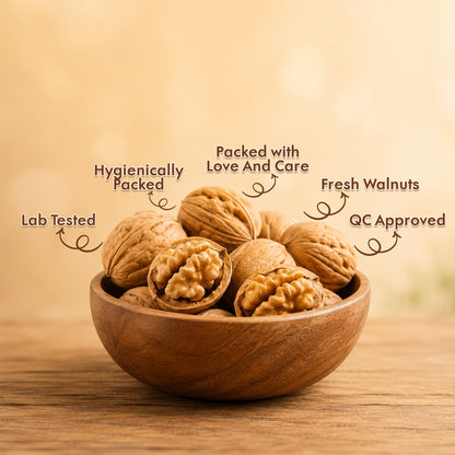 California Walnut In-shell, 500 gm Pouch