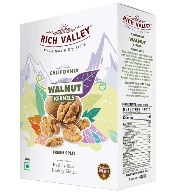 California Walnut Kernels (Fresh Split)