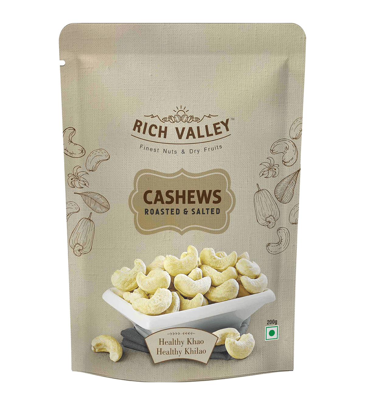 Cashews Roasted & Salted