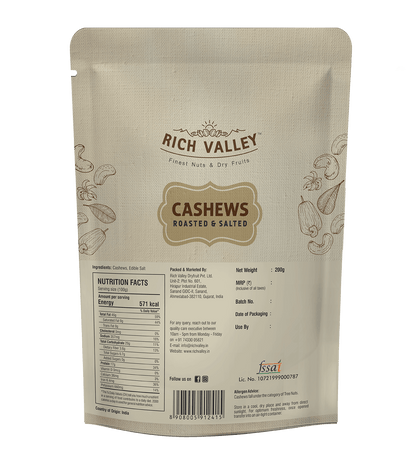 Cashews Roasted & Salted