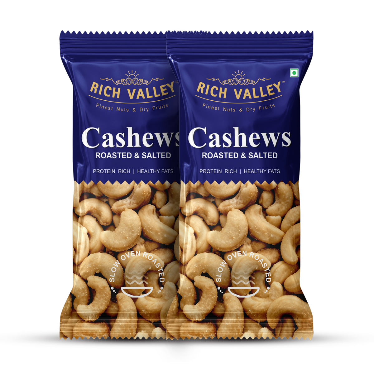Roasted & Salted Cashews On-the-Go Packs (Each 32gm)