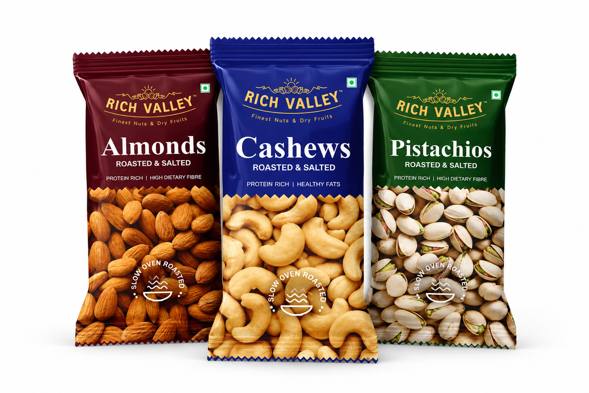 Roasted & Salted Grab & Go Trio - 89gm