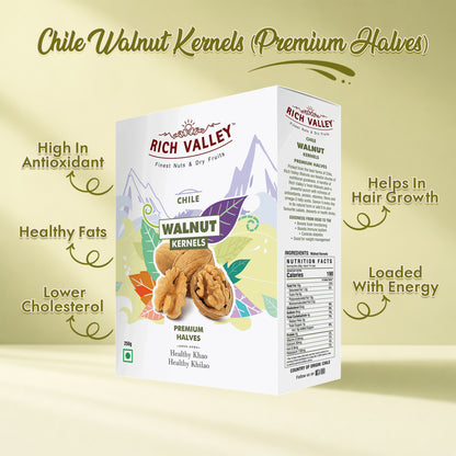 Chile Walnut Kernels (Premium Halves)