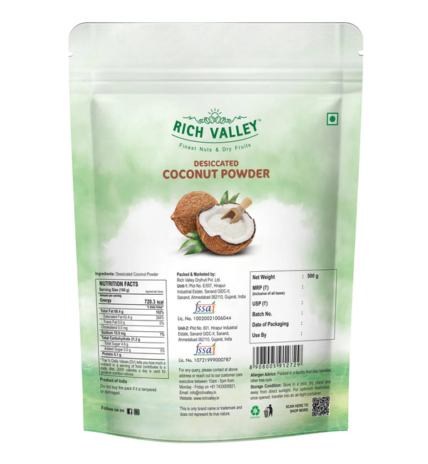 Desiccated Coconut Powder (500g)