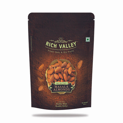 Munchy Masala Almonds 200gm Pouch