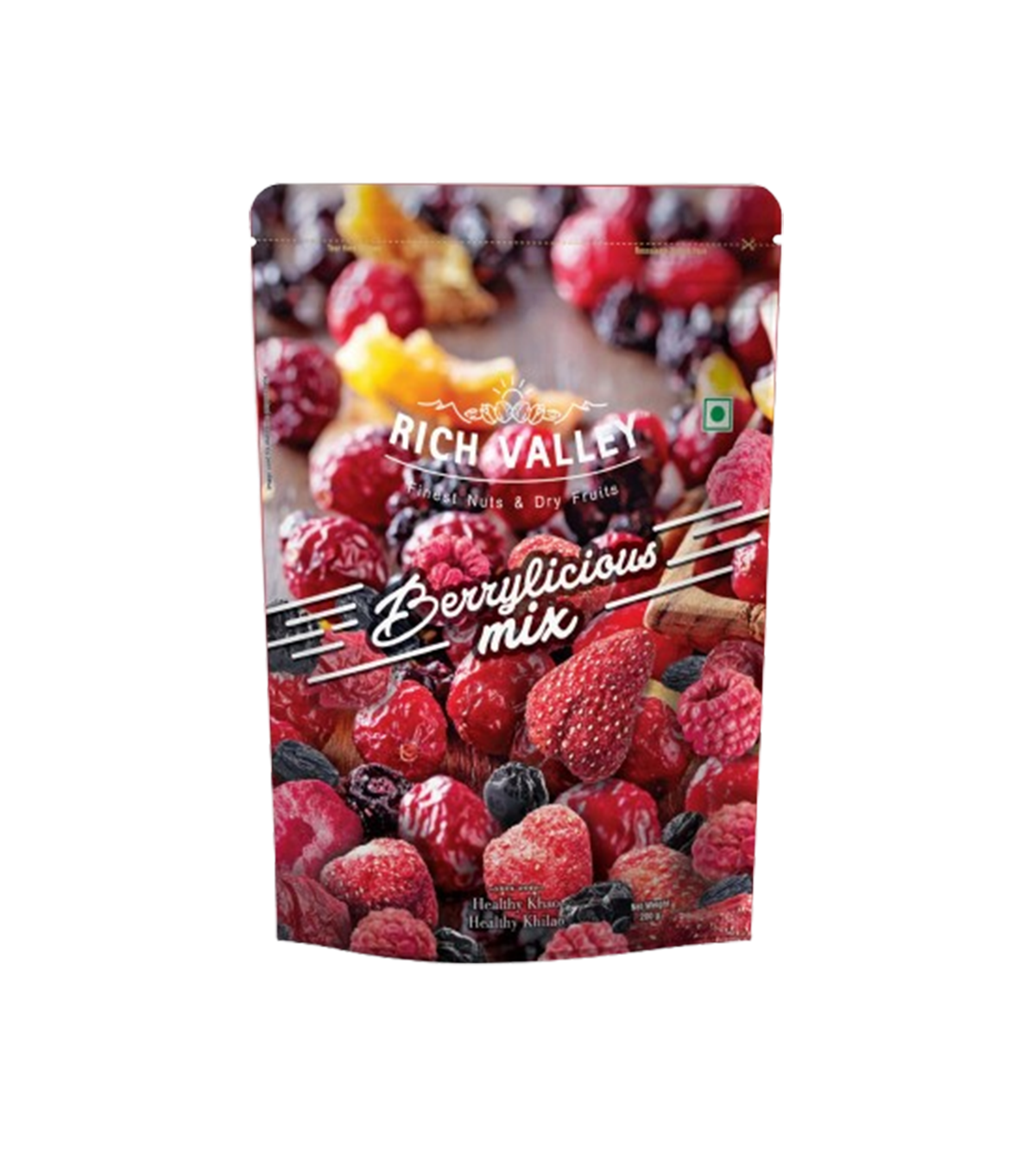 Rich Valley Berrylicious Mix, 200 gm Pouch