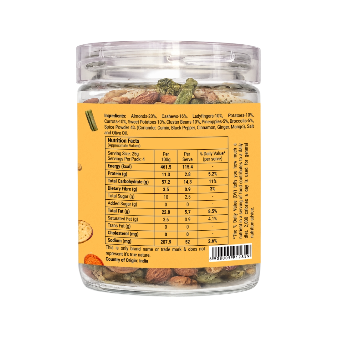 Veggy Furity Nutty Chips - 100gm
