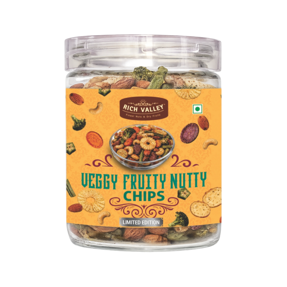 Veggy Fruity Nutty Chips - 100gm