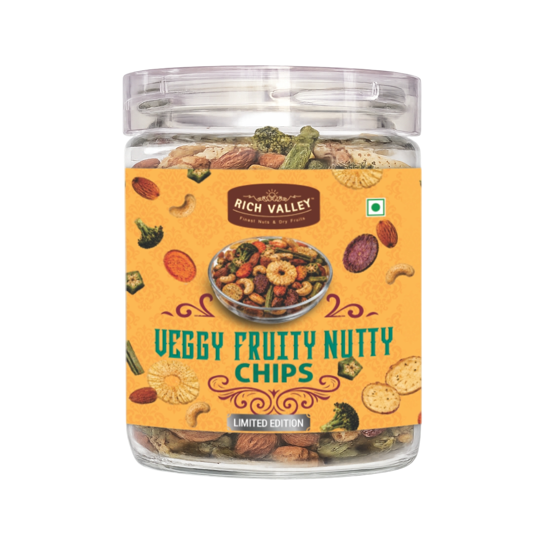 Veggy Furity Nutty Chips - 100gm
