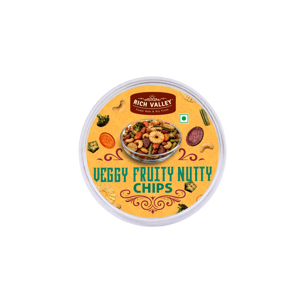 Veggy Fruity Nutty Chips - 100gm