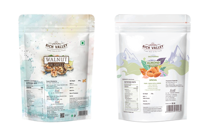 Chile Walnut (In-shell) & California Almond (Special) (500g + 250g)