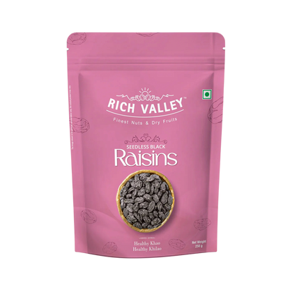 Black Raisins – Seedless