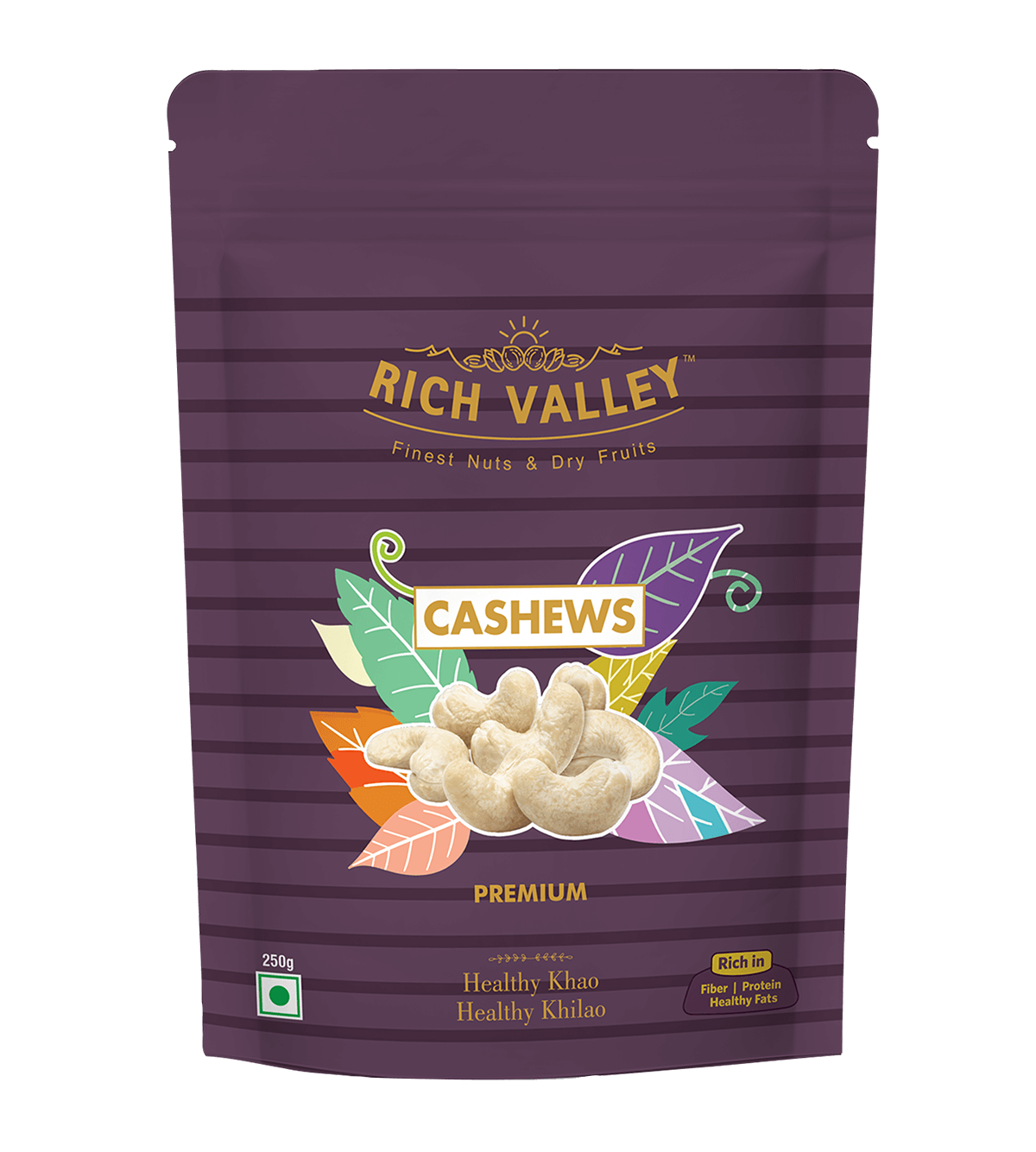 Cashews (Premium), 250 gm Pouch