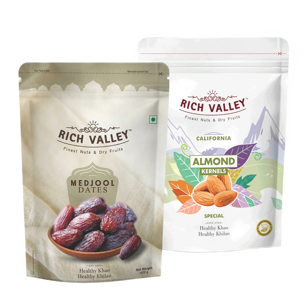 Medjool Dates & California Almond (Special) (250g Each)