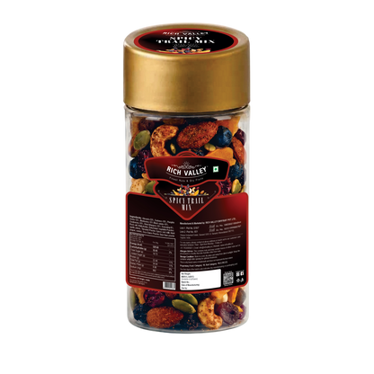 Spicy Trail Mix - Back Label