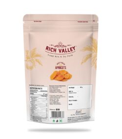 Rich Valley apricot packaging on white background