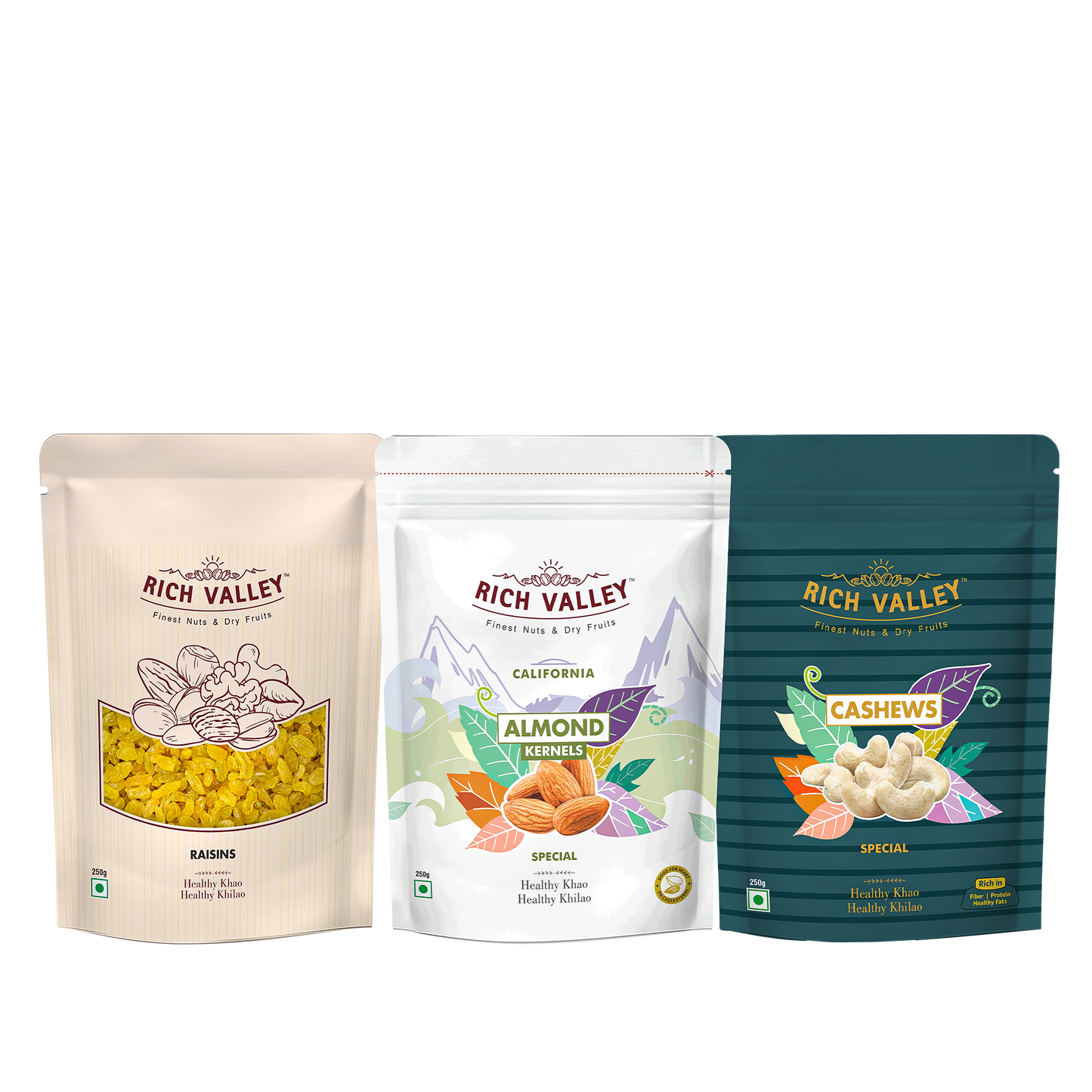 Triple Delight Combo (Almond Special, Cashew Special, Raisins)